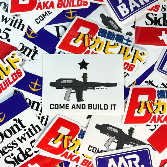 'Come and Build It' Sticker